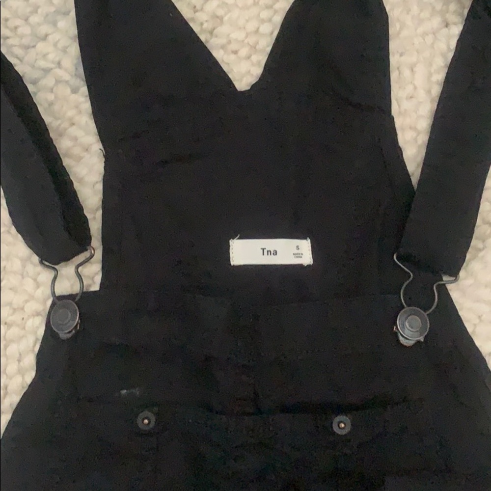 Tna Pants & Jumpsuits | Black Aritzia Tna Overalls
